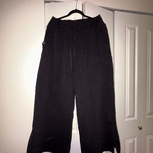 POPFLEX PERFECT PLANE Black Wide Leg Pants